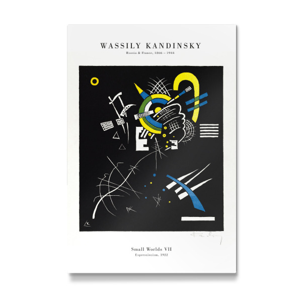 Galerie-Print "Kandinsky - Kleine Welten V I I" 30x20 cm artboxONE
