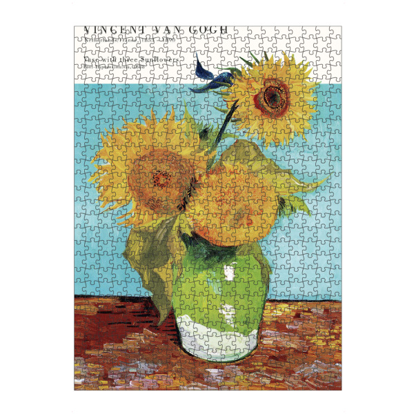 artboxONE Puzzle "Van Gogh - Drei Sonnenblumen" artboxONE - Natur,Floral