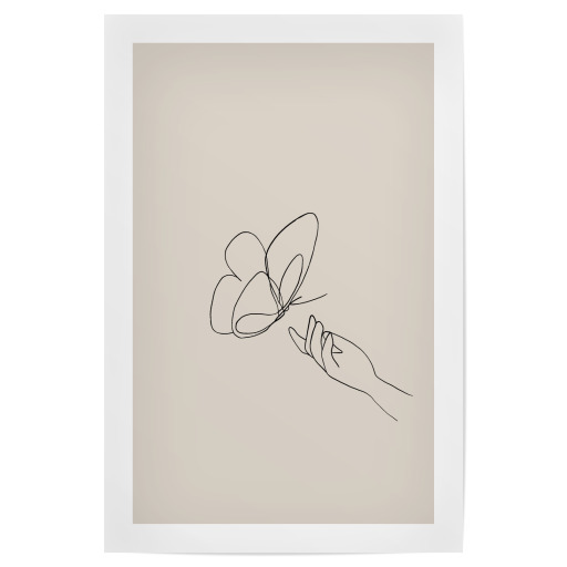 Schmetterling im Anflug