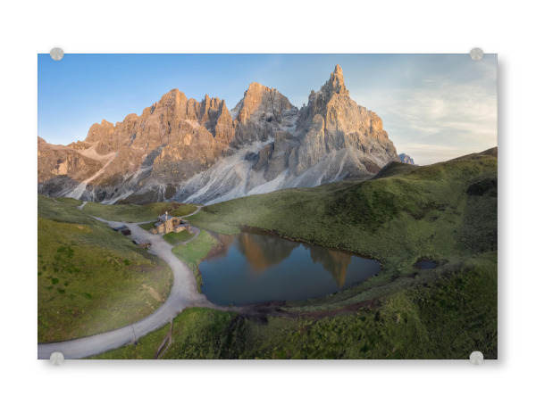 Acrylglasbild "Cimon della Pala" artboxONE - Natur,Reise,Reise / Länder