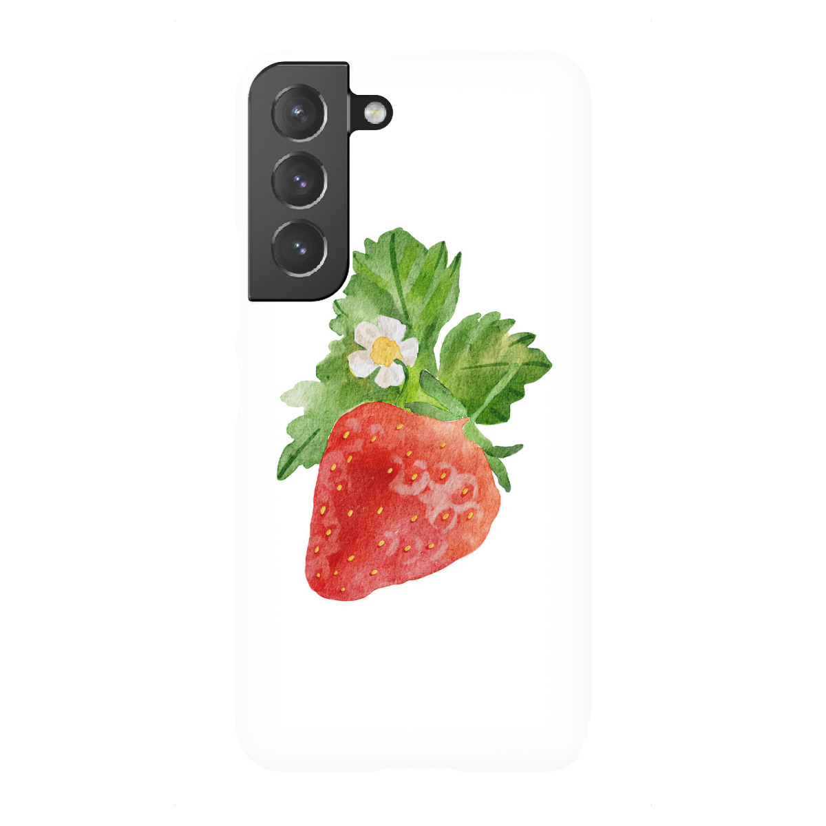 "Aquarell Erdbeere"für Samsung Galaxy - Premium-Case Handyhülle artboxONE