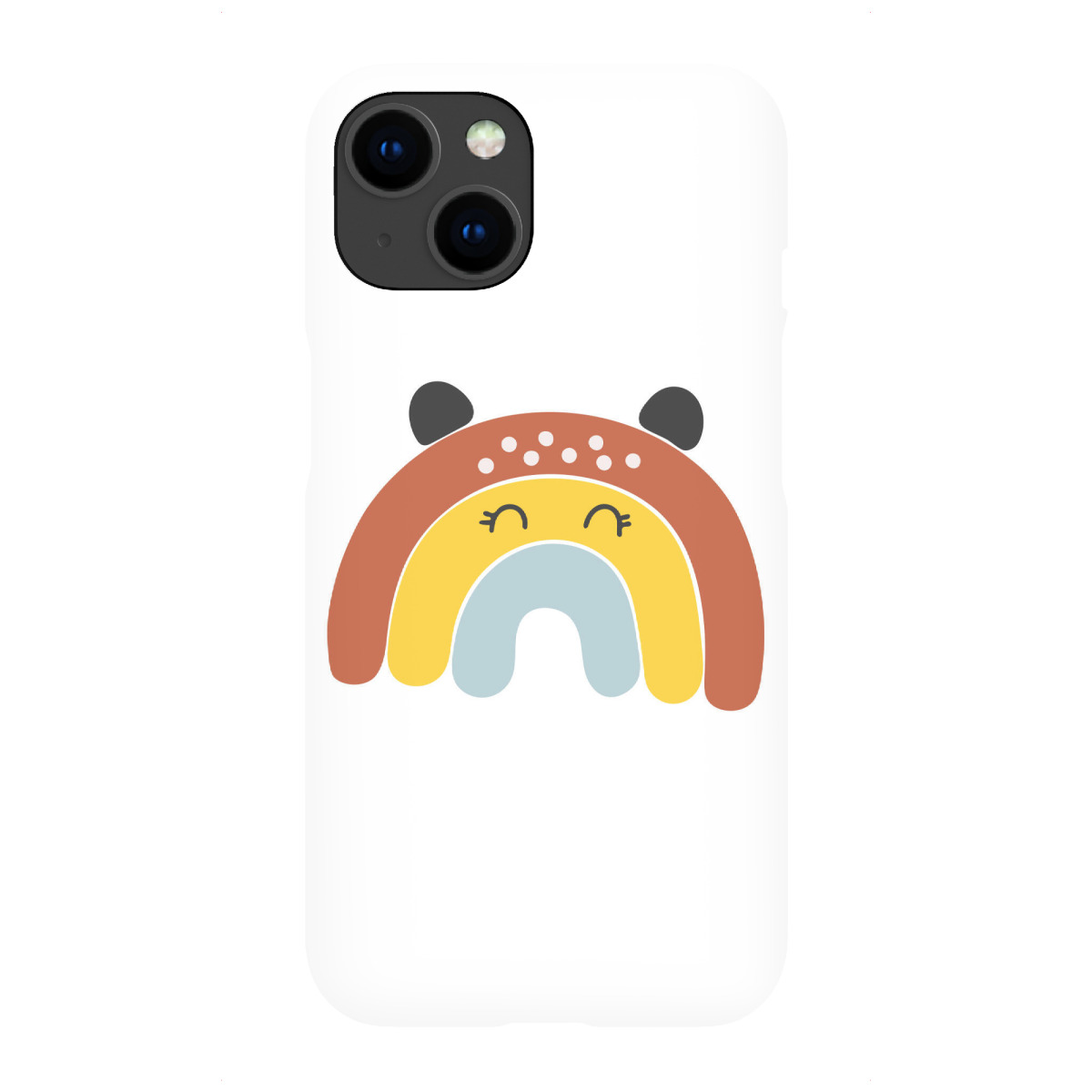 iPhone "Baby-Regenbogen-Kunst" Premium-Case Handyhülle artboxONE