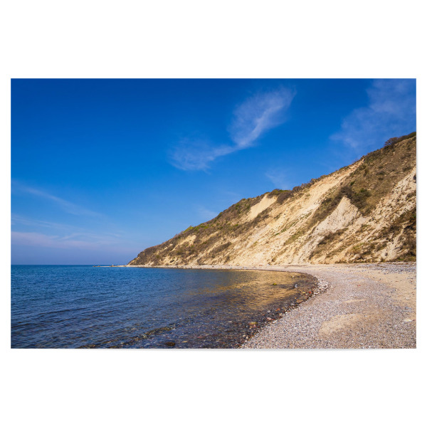 Poster "Ostsee, Strand, Steilküste" artboxONE - Natur,Reise,Reise / Strand und Meer