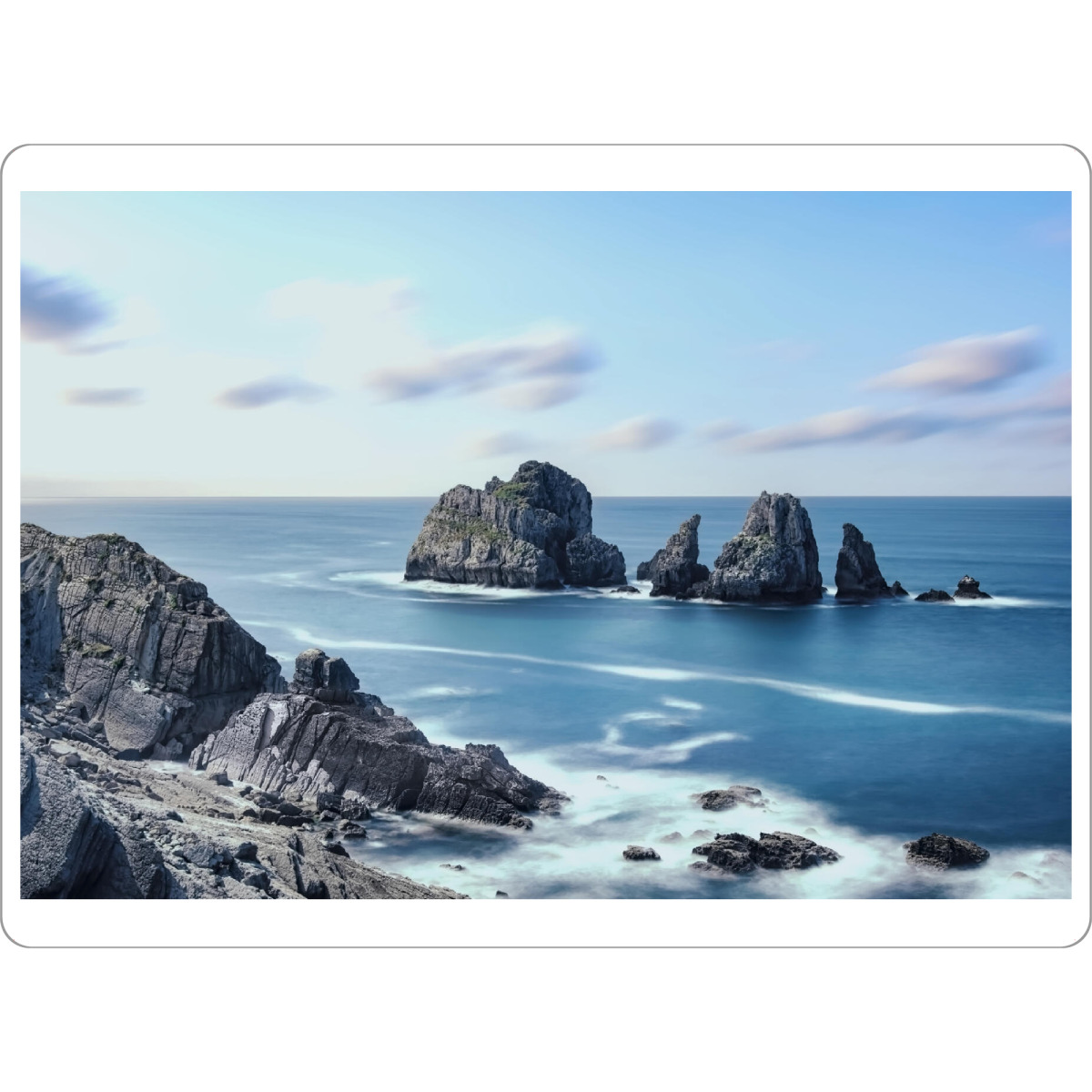 Tischset "Küste von Kantabrien" artboxONE - Natur,Reise,Reise / Strand und Meer,Reise / Länder