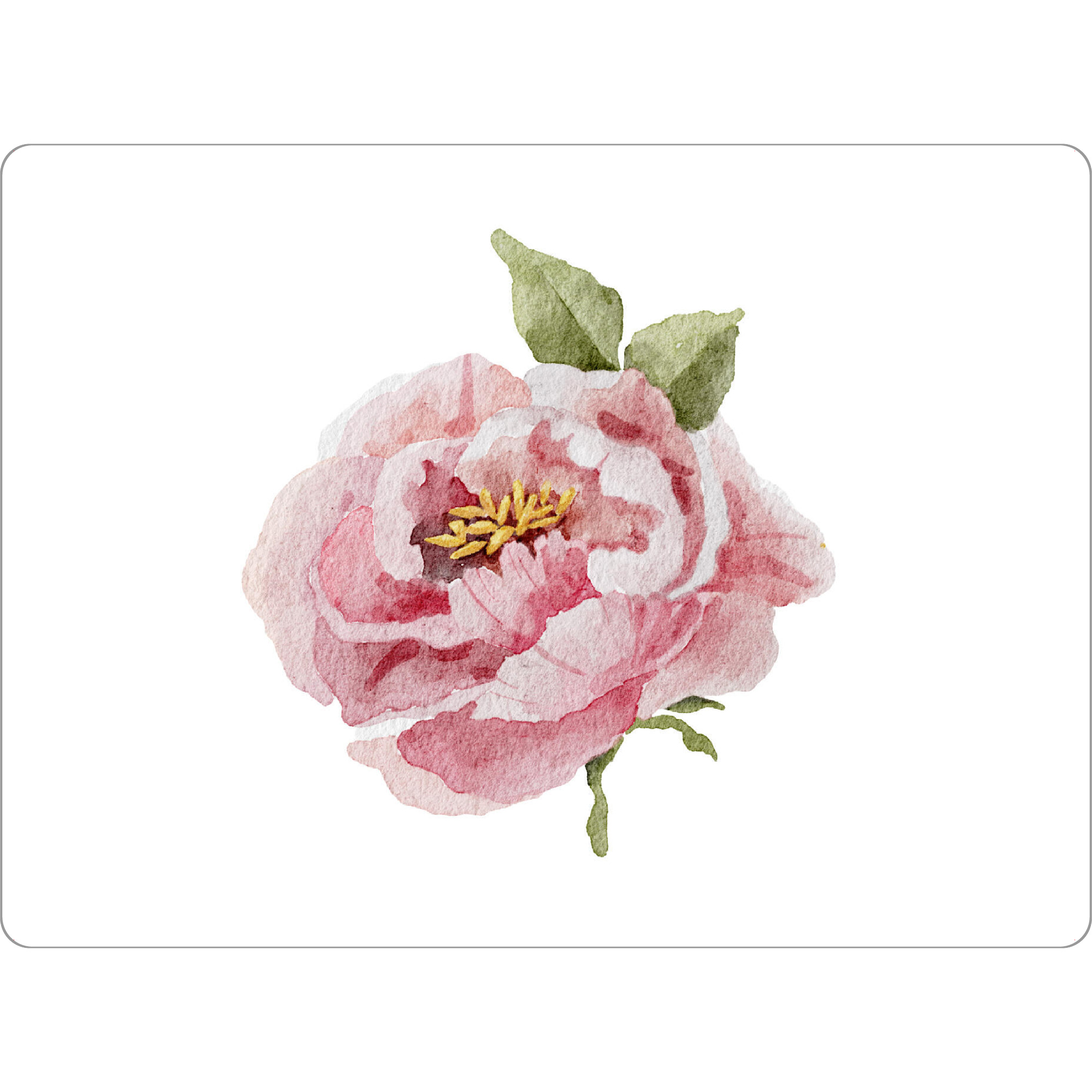 Tischset "Druckbare Pfingstrosenkunst" artboxONE - Floral