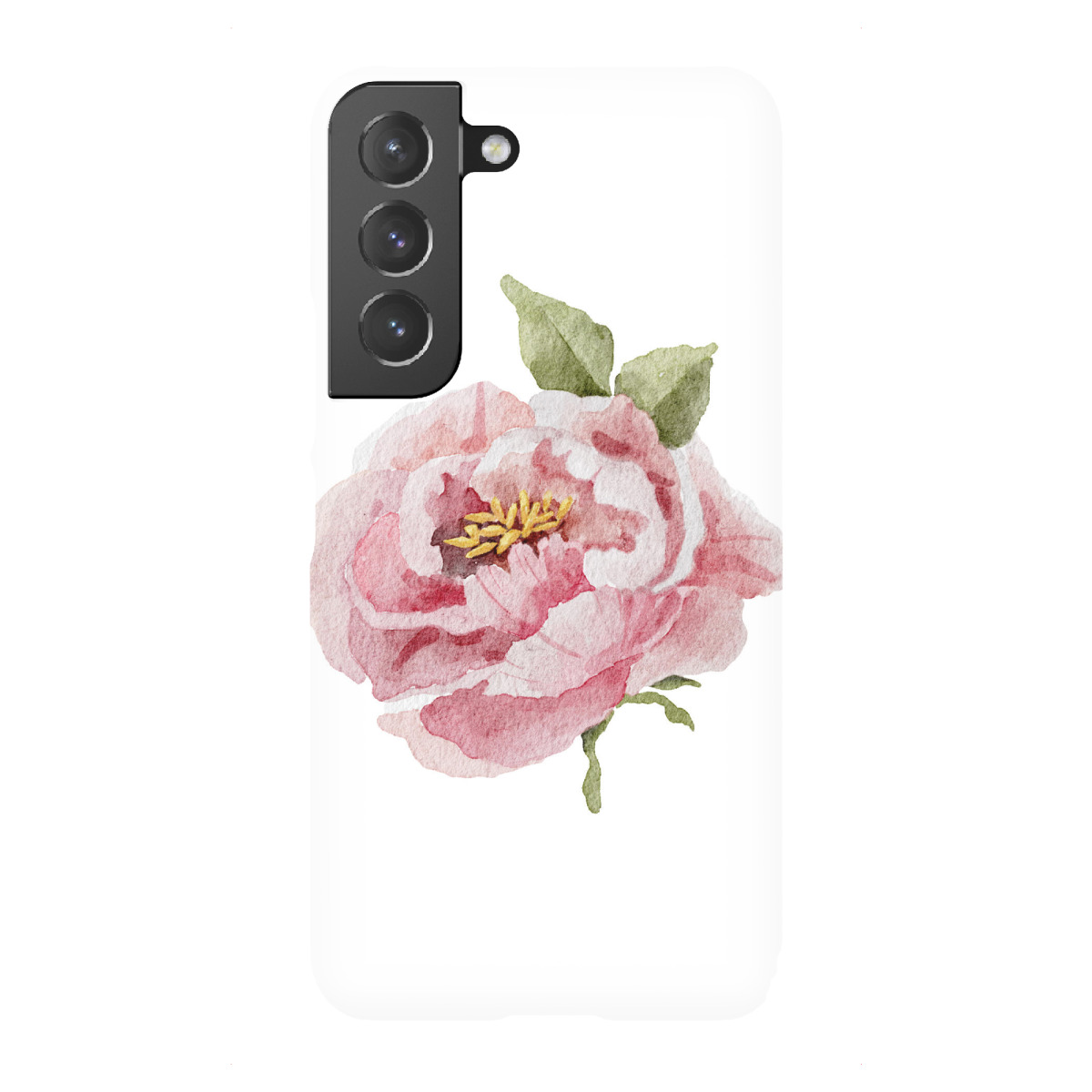 "Druckbare Pfingstrosenkunst"für Samsung Galaxy - Premium-Case Handyhülle artboxONE