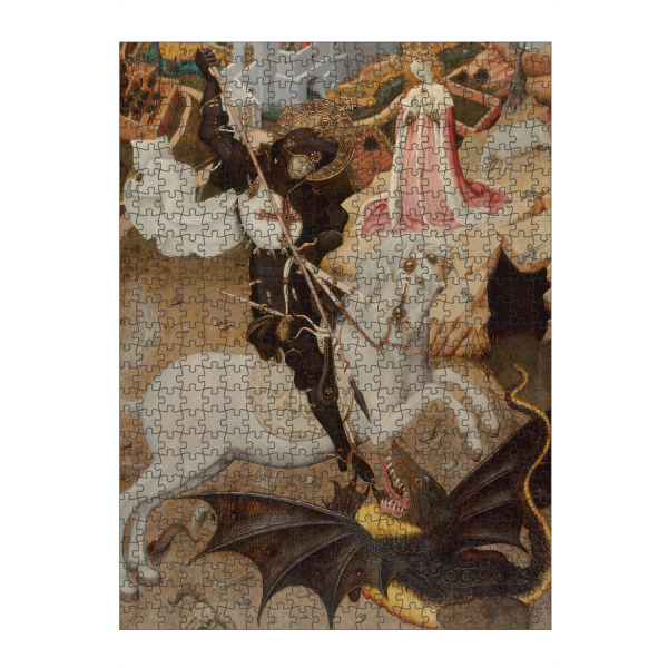 artboxONE Puzzle "Der Heilige Georg und der Drache" artboxONE - Tiere,Abstrakt,Menschen