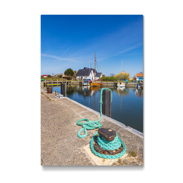 Galerie-Print "Poller, Tampen und Hafen" 30x20 cm artboxONE