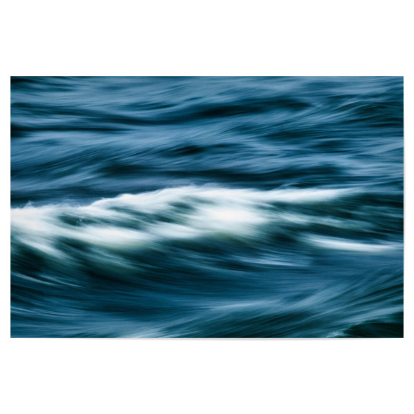 Poster 30x20 cm "Wellengang" artboxONE - Natur,Reise,Reise / Strand und Meer - Wellen,Welle,Wasser,Nordsee,Gischt,Schaumkrone,Wellenspiel,Wellengang
