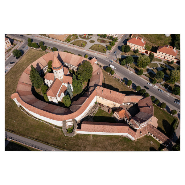 Poster 30x20 cm "Kirchenburg Tartlau" artboxONE - Architektur