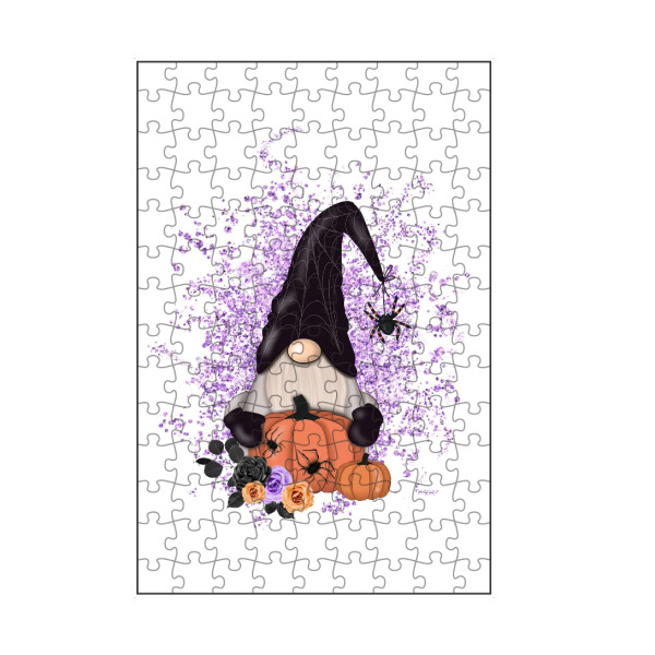 artboxONE Puzzle "Halloween Gnome With Pumpkin" artboxONE - Festivals,Halloween