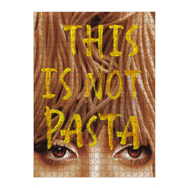 Puzzle Ravensburger "Das ist keine Pasta" artboxONE - Typografie,Abstrakt,Menschen