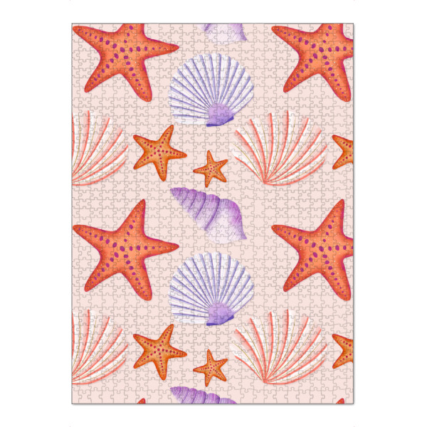 Puzzle Ravensburger "Seesterne und Muscheln" artboxONE - Tiere,Unterwasser