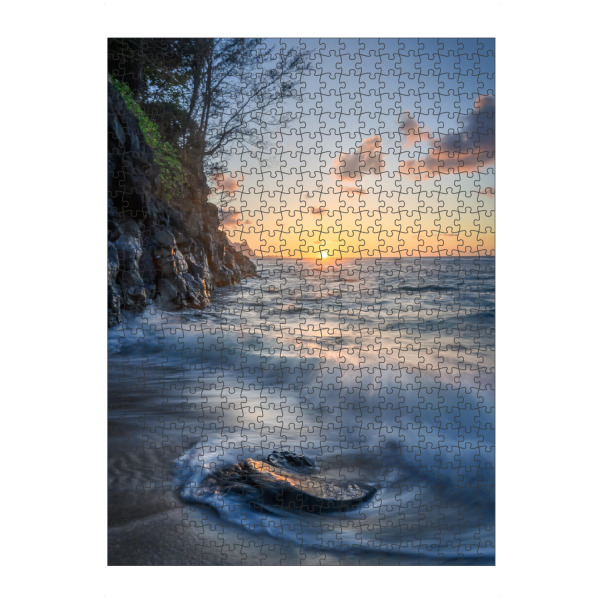 artboxONE Puzzle "Versteckter Strand" artboxONE - Natur,Reise,Reise / Strand und Meer,Reise / Länder