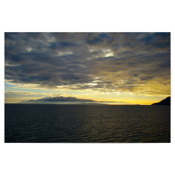Poster "Norway's Midnight Sun" artboxONE - Natur,Reise,Reise / Strand und Meer,Reise / Länder