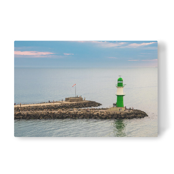 Leinwandbild "Abends am Molenturm" artboxONE - Natur,Reise,Architektur,Reise / Strand und Meer