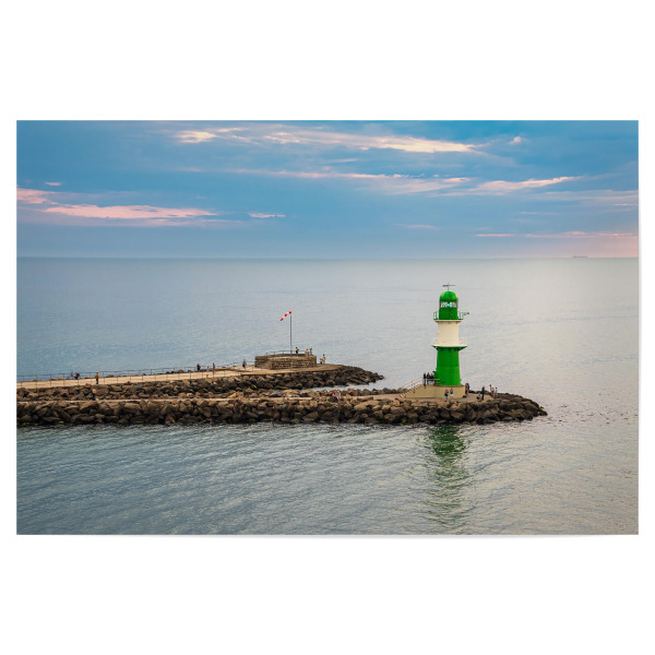 Poster "Abends am Molenturm" artboxONE - Natur,Reise,Architektur,Reise / Strand und Meer