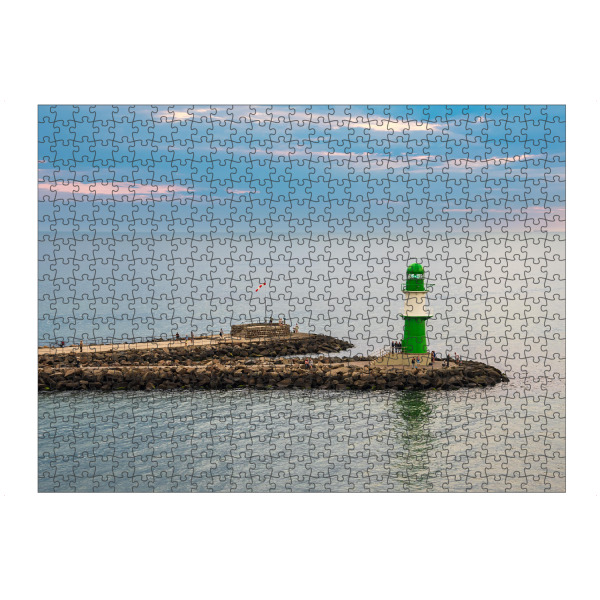 artboxONE Puzzle "Abends am Molenturm" artboxONE - Natur,Reise,Architektur,Reise / Strand und Meer