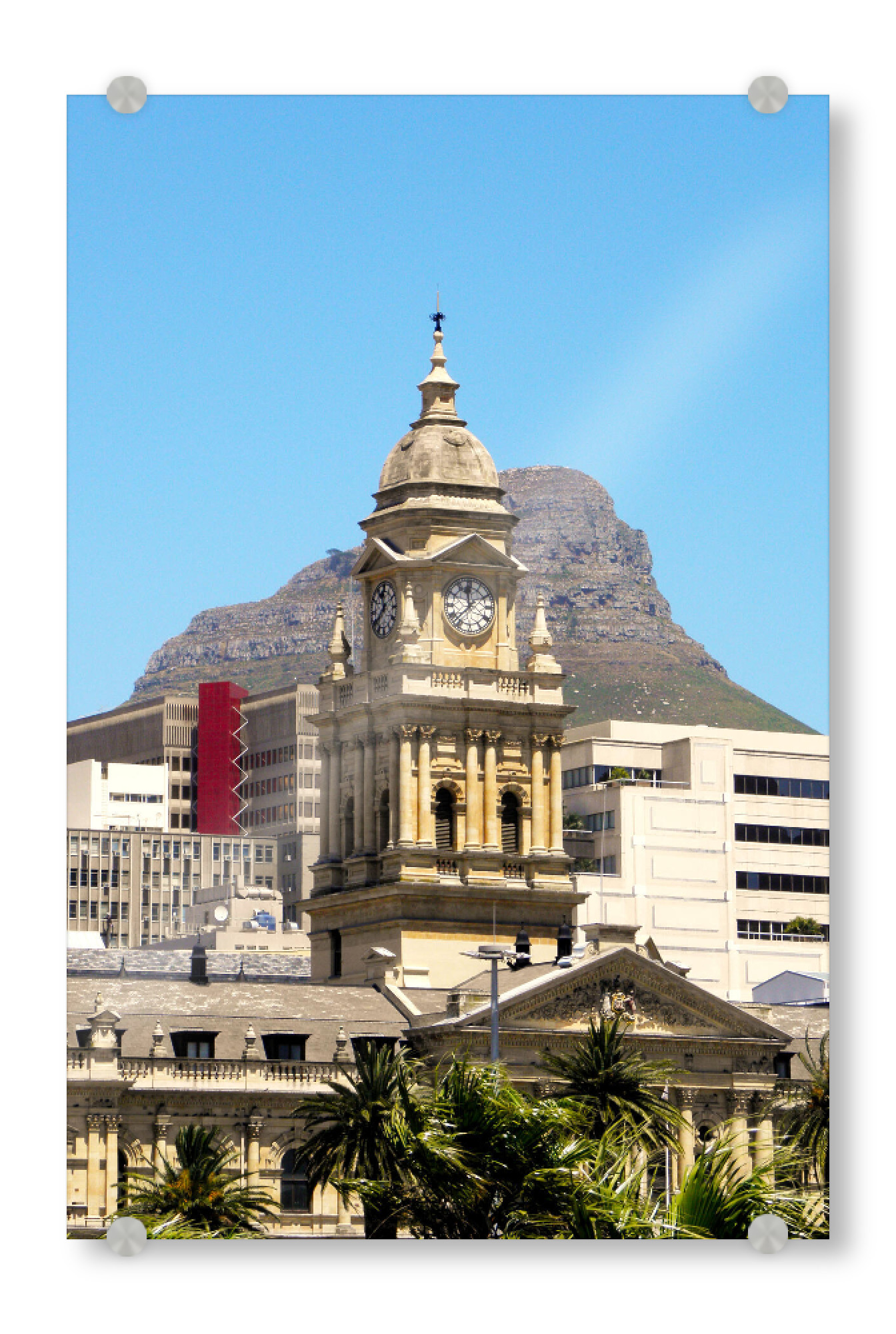 Acrylglasbild "City Hall @ Capetown" artboxONE - Städte,Reise,Architektur,Reise / Afrika,Reise / Länder