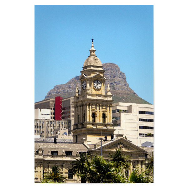 Poster 30x20 cm "City Hall @ Capetown" artboxONE - Städte,Reise,Architektur,Reise / Afrika,Reise / Länder