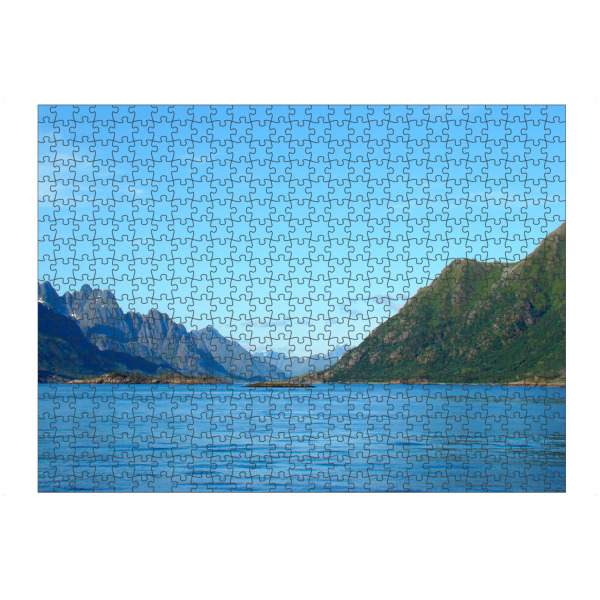 Puzzle Ravensburger "Der Trollfjord" artboxONE - Natur,Reise,Reise / Strand und Meer,Reise / Länder
