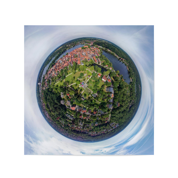 Poster 20x20 cm "Kurpark Rosengarten" artboxONE - Städte,Natur,Reise,Architektur,Städte / Weitere