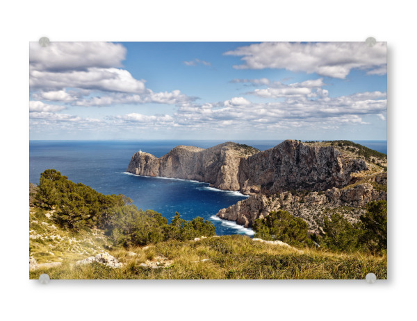 Acrylglasbild "Blick zum Cap de Formentor" artboxONE - Natur,Reise,Reise / Länder
