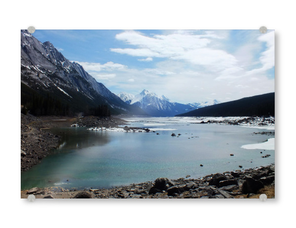 Acrylglasbild "Maligne Lake im Jasper NP" artboxONE - Natur,Reise,Reise / Länder