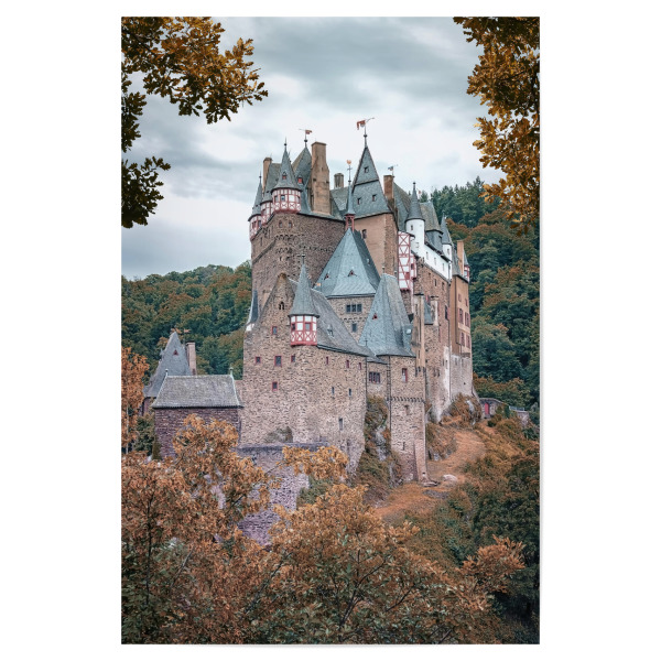 Poster "Eltz im Herbst" artboxONE - Natur,Reise,Architektur,Reise / Länder