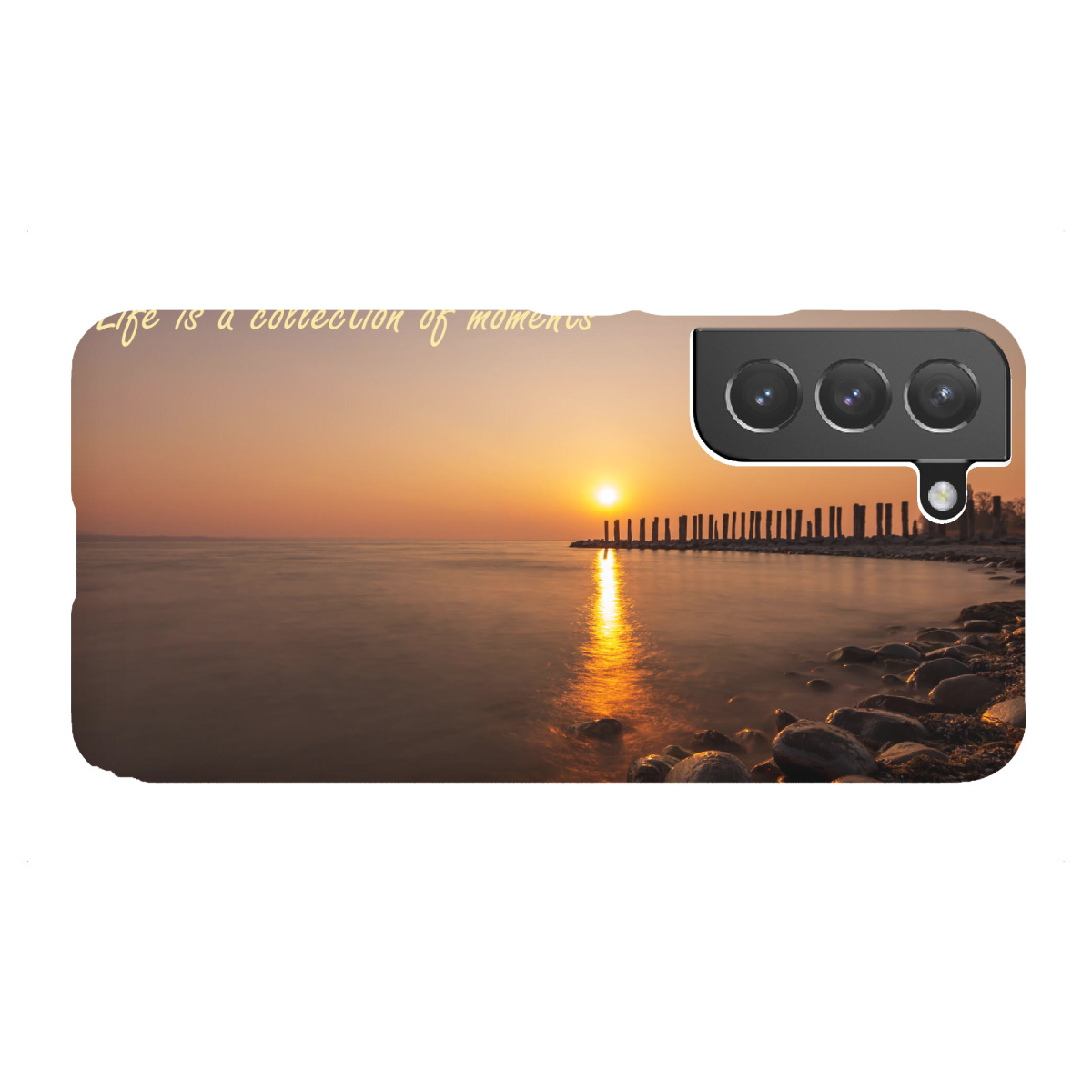 "Life is a collection of memories"für Samsung Galaxy - Premium-Case Handyhülle artboxONE