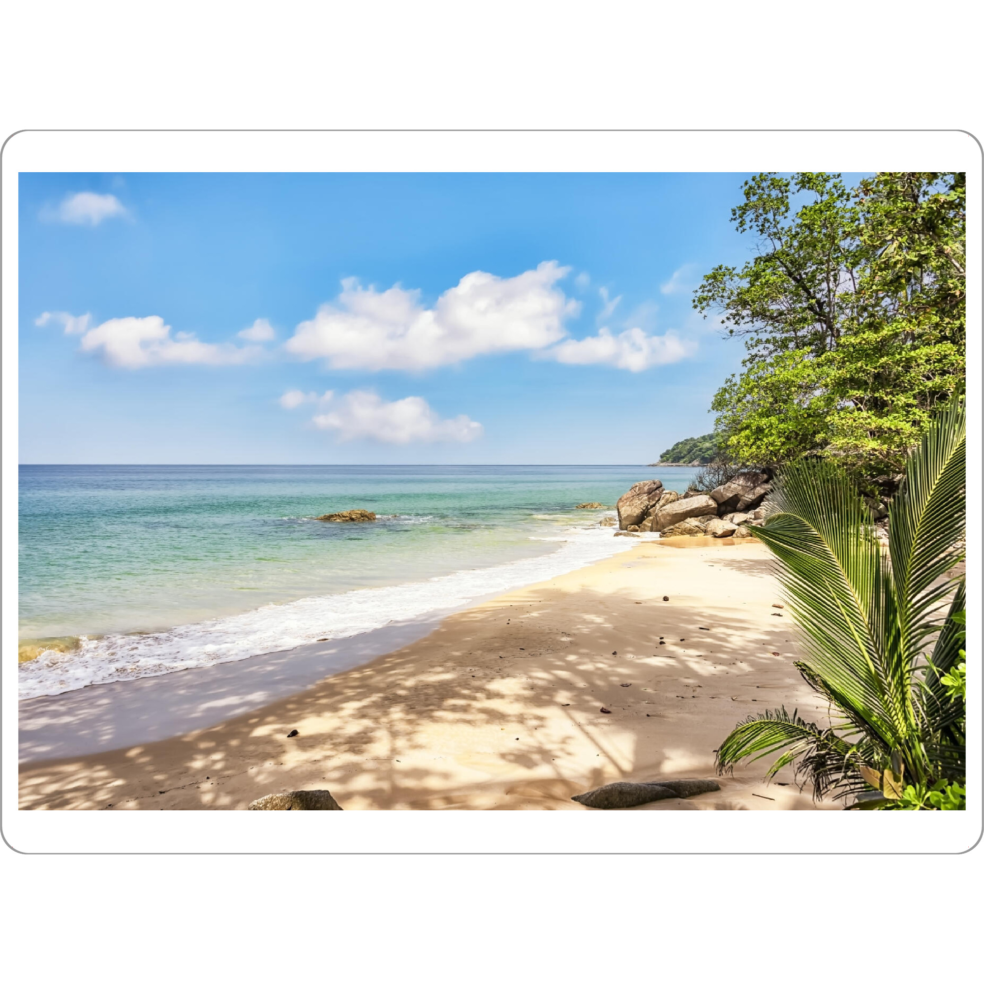 Tischset "Phuket-Strand" artboxONE - Natur,Reise,Reise / Strand und Meer,Reise / Länder