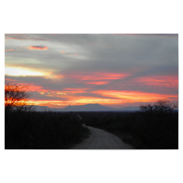 Poster "Drakensberg Sunset" artboxONE - Natur,Reise,Reise / Afrika,Reise / Länder