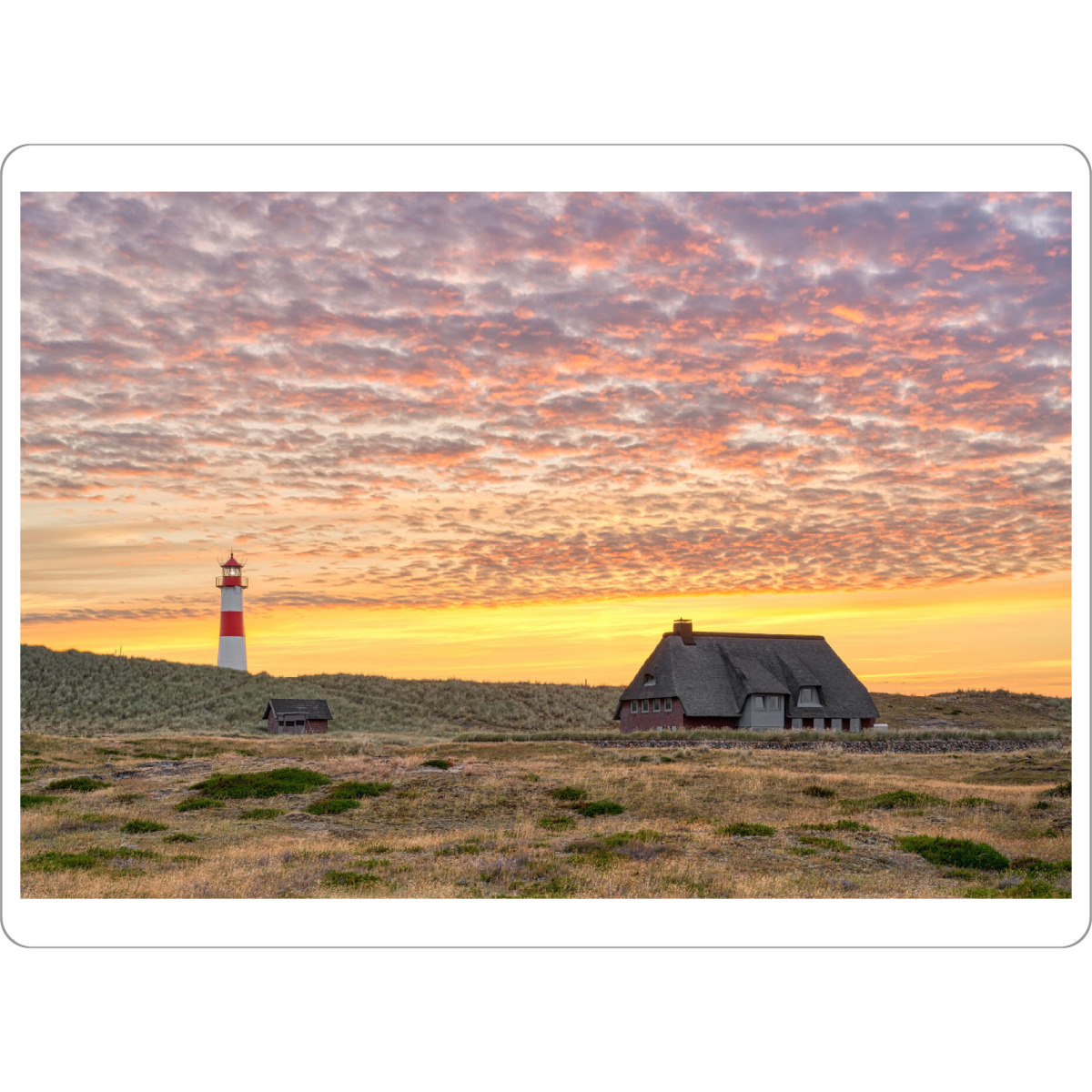 Tischset "Leuchtturm List-Ost auf Sylt" artboxONE - Natur,Reise,Reise / Strand und Meer