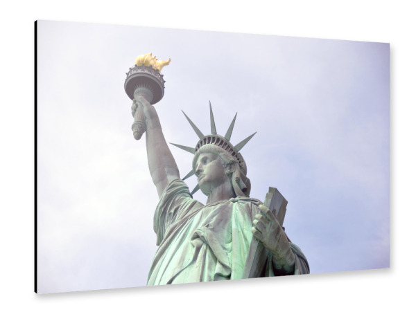 Alu-Dibond "New Yorker Freiheitsstatue" 30x20 cm artboxONE