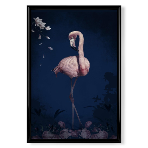 Blumenflamingo