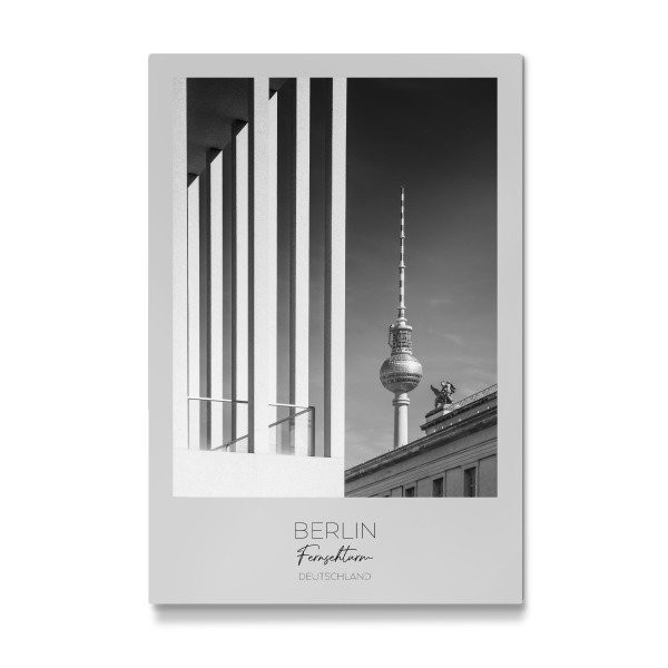 Galerie-Print "Im Fokus: BERLIN Fernsehturm" 30x20 cm artboxONE