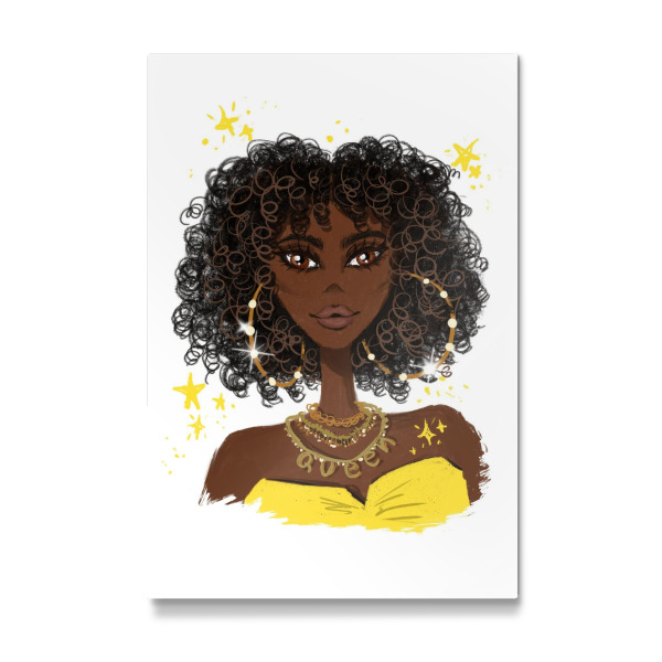 Galerie-Print "Afro Woman Mom Life Girl Power" 30x20 cm artboxONE
