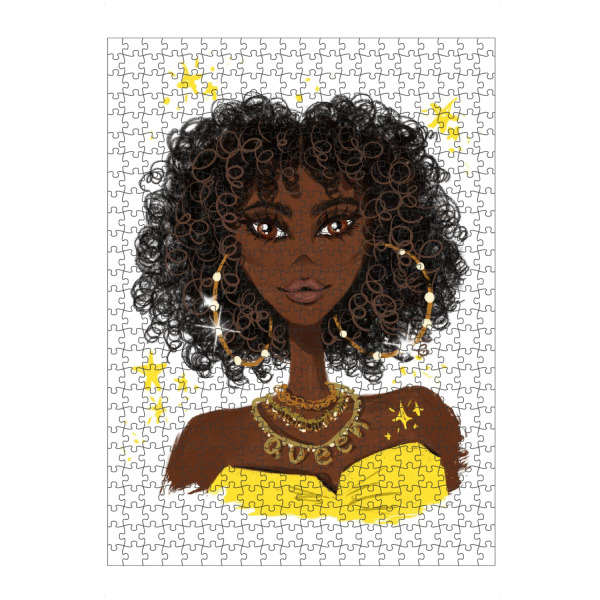 artboxONE Puzzle "Afro Woman Mom Life Girl Power" artboxONE - Menschen,Fashion,Lustig