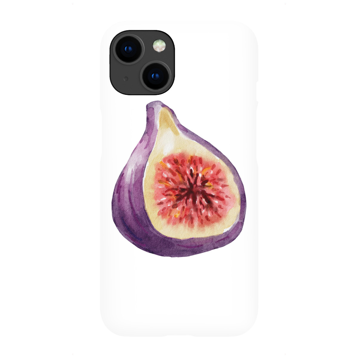 iPhone "Aquarell Feigenfrucht" Premium-Case Handyhülle artboxONE
