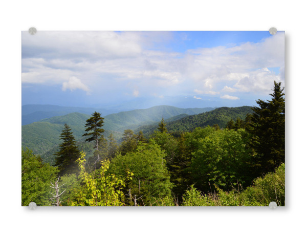 Acrylglasbild "Die Great Smoky Mountains" artboxONE - Natur,Reise,Reise / Länder