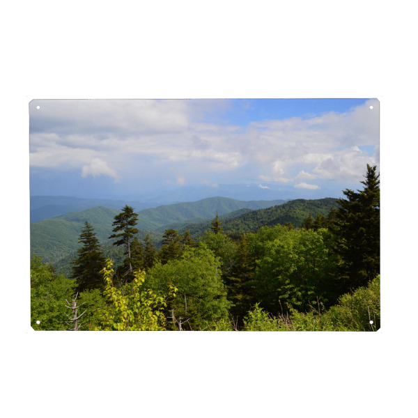 Holzbild "Die Great Smoky Mountains" artboxONE - Natur,Reise,Reise / Länder