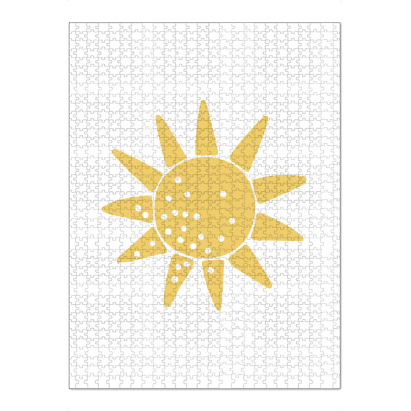 Puzzle Ravensburger "Babysonne druckbare Boho" artboxONE - Für Kinder - Sonne,Boho,Abstrakt,Kunst,Druck,Sonne,Digital,Baby,Kind,Kinder,Baby sun