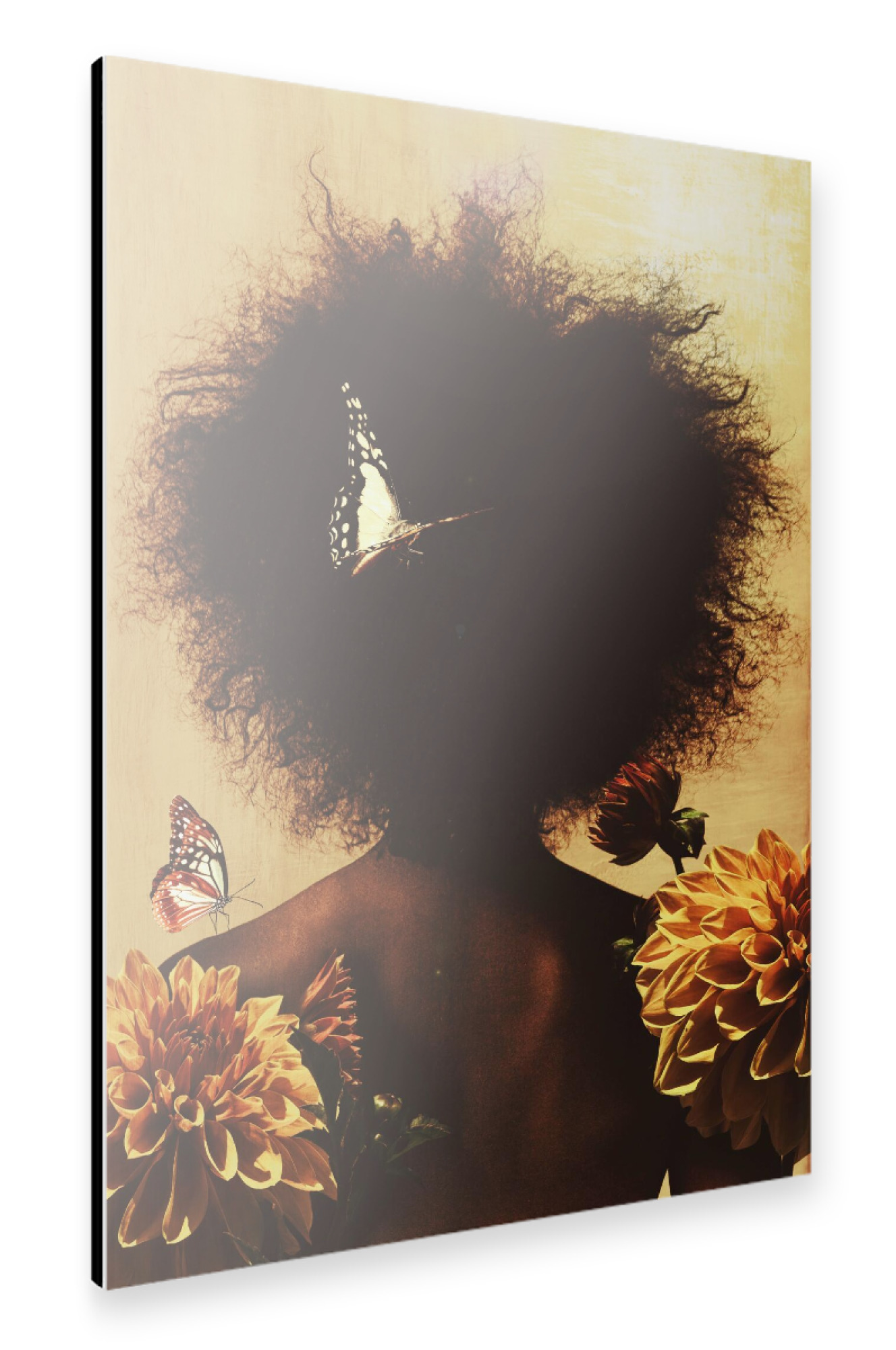 Alu-Dibond "Afrikanischer Sommer" 75x50 cm artboxONE