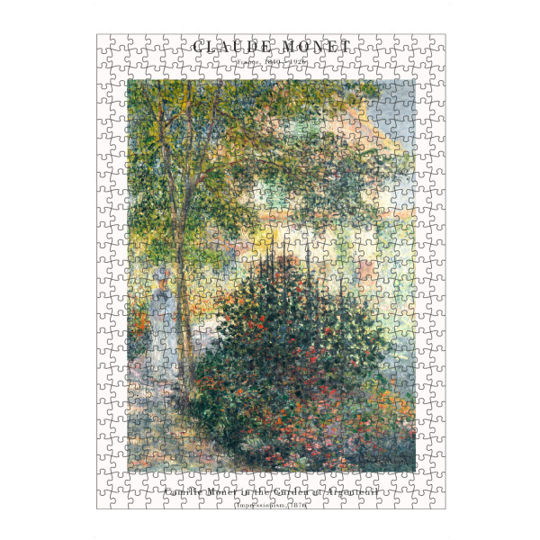 artboxONE Puzzle "Monet - Camille im Garten" artboxONE - Natur,Menschen