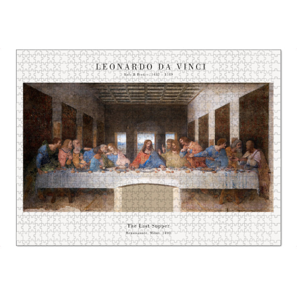 Puzzle Ravensburger "Da Vinci - Das letzte Abendmal" artboxONE - Menschen