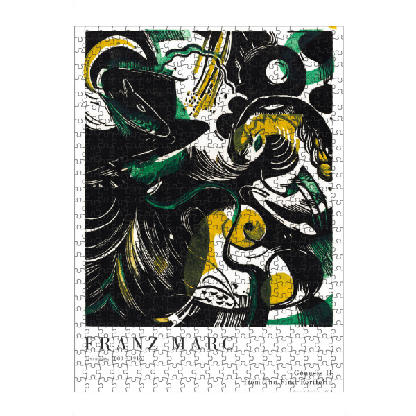artboxONE Puzzle "Marc - Genesis I I" artboxONE - Tiere,Abstrakt - Expressionismus,Marc,Abstrakt,Tiere,Kunst,Malerei,Gemälde