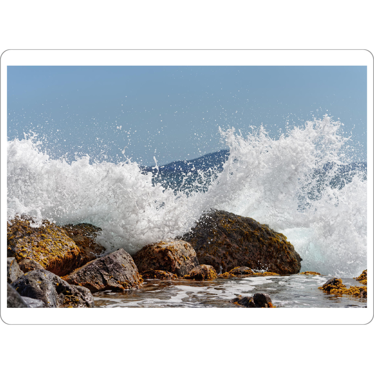 Tischset "Starke Brandung im Sonnenlicht" artboxONE - Natur,Reise,Reise / Strand und Meer