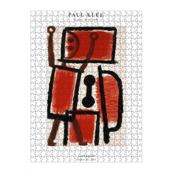 Puzzle Ravensburger "Klee - Schlosser" artboxONE - Abstrakt,Menschen