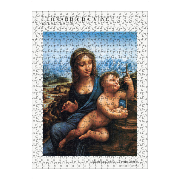 artboxONE Puzzle "Da Vinci - Madonna" artboxONE - Menschen