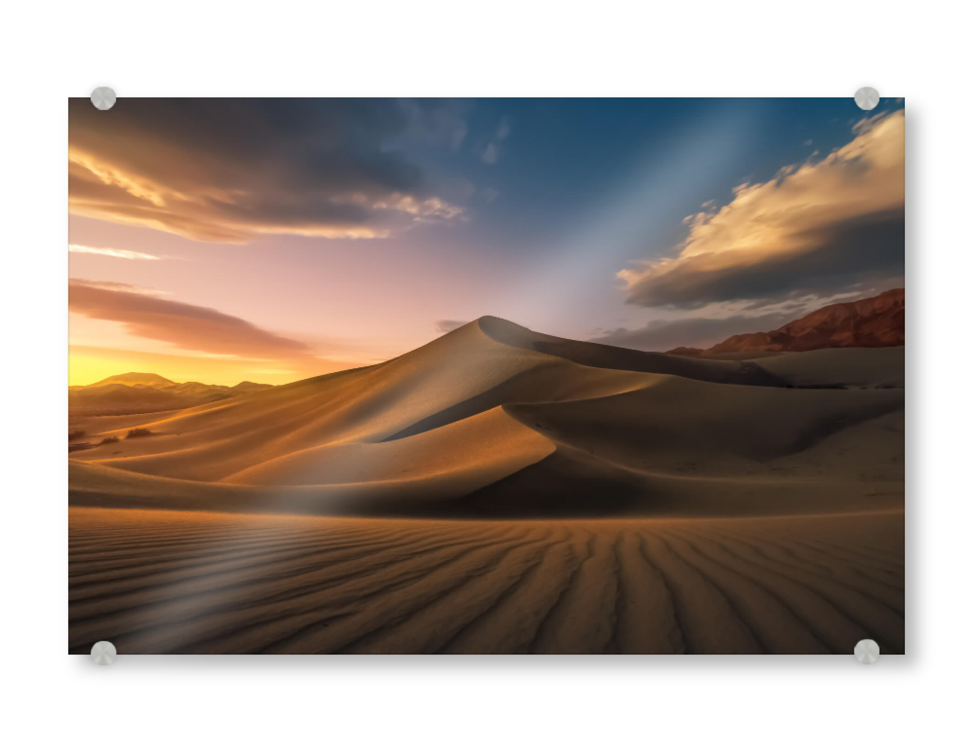 Acrylglasbild "Ibex Dunes" artboxONE - Natur,Reise,Reise / Länder